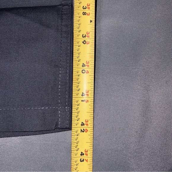 AllHeart Size Small-P Unisex Drawstring Scrub Pants Straight Leg Gray - Picture 6 of 8